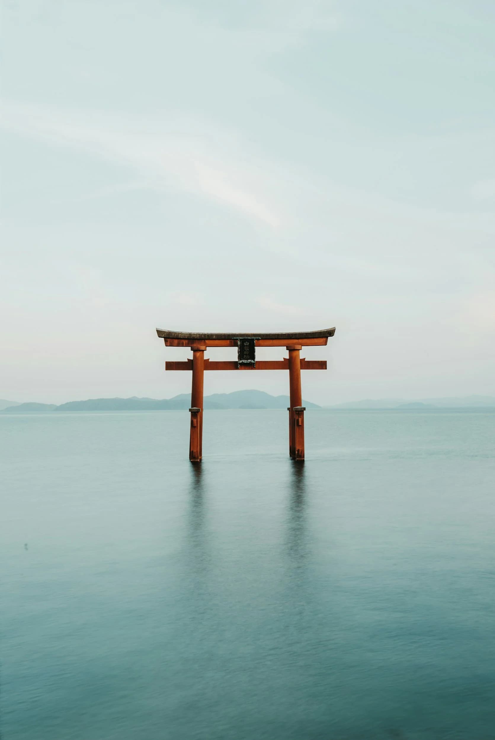 Tranquil landscape representing healing and balance